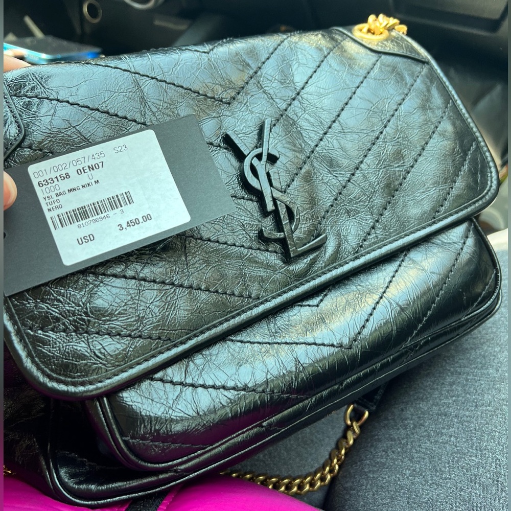 YSL Niki medium Satchel